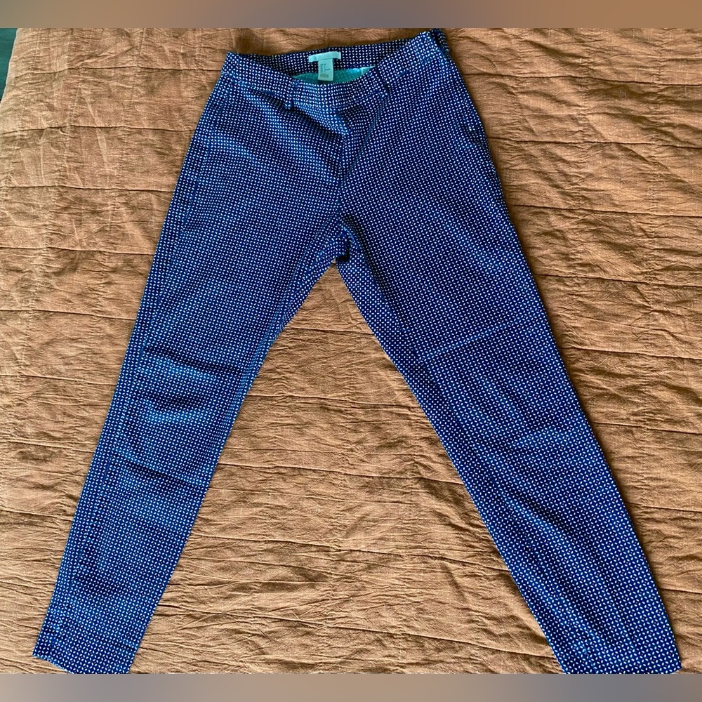H&M patterned work pants